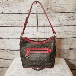 Giani Bernini Faux Leather Signature Hobo …